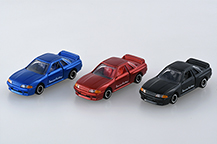 日産 スカイラインGT-R(BNR 32)(青、赤、黒) スカイラインGT-R(BNR 32)(青、赤、黒)