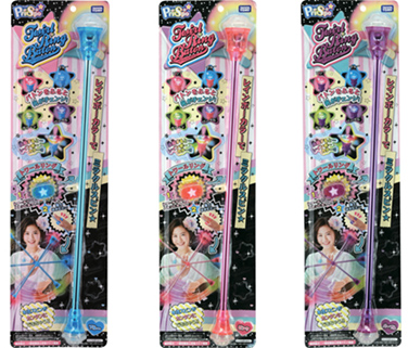 タカラトミー　トワールリングバトン ブルー(JAN:4904810 858997) ピンク(JAN:4904810 859017) パープル(JAN:4904810 859024)