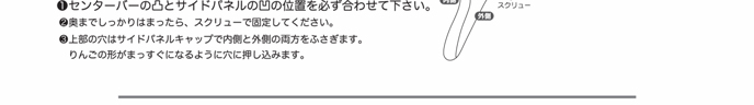 商品についての注意事項